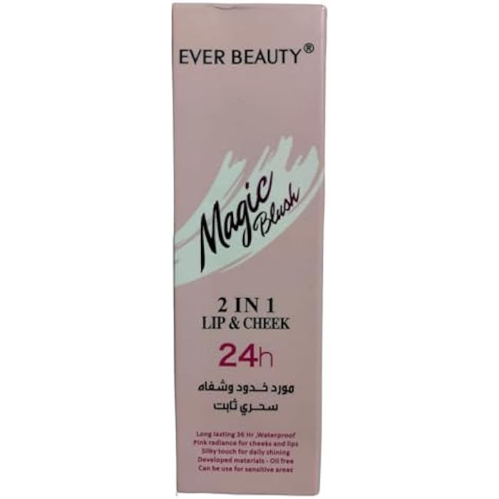 EVER BEAUTY Magic Cheek & Lip Stain Waterproof 24H 2 in 1 rose 35 ml       24  2 * 1 - Image 1